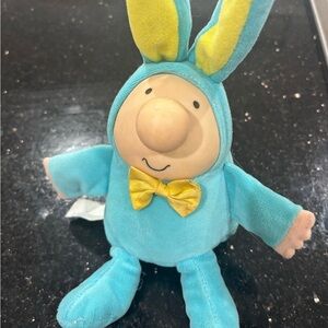 Ziggy Easter Bunny Plush Doll Stuffed Rabbit Costume American Greetings Vtg 1988